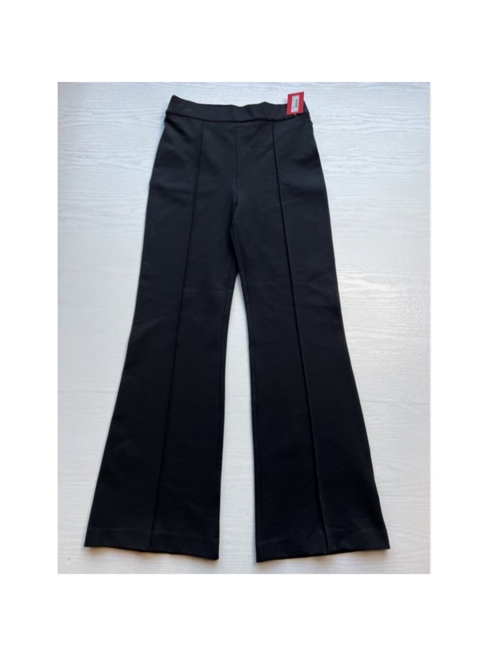 Spanx High Rise‎ Flare Perfect Pant Womens Large Black Full Length New